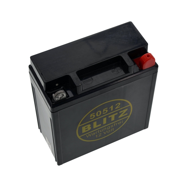 AGM-Batterie - wartungsfrei - 12V 5,5Ah - für S50, S51, S70, SR50 - Maße: LxBxH= 121x58x130 mm