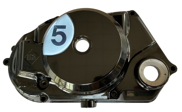 SIMSON Kupplungsdeckel 5-Gang, schwarz gepulvert für DZM-Antrieb