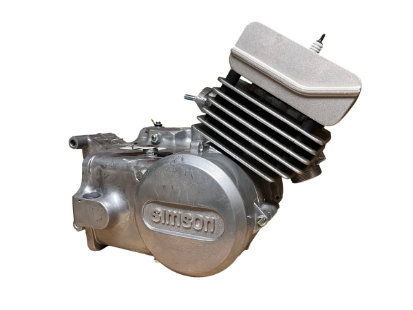 SIMSON Motor 50ccm, 4-Gang, 60km/h - für S51, SR50, Gehäuse natur
