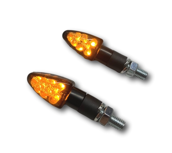 LED Mini Blinker Satz 12V e-geprüft passend für Simson S50 S51 S70