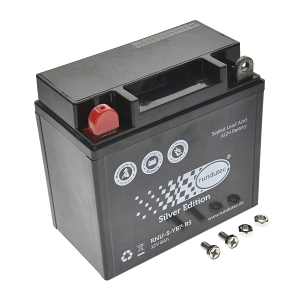 AGM-Batterie - 12V 8,0 Ah - 12N9-4B-1 - ETZ250, 251/301