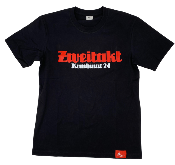 Premium Line Herren Shirt "Zweitakt Kombinat24" schwarz